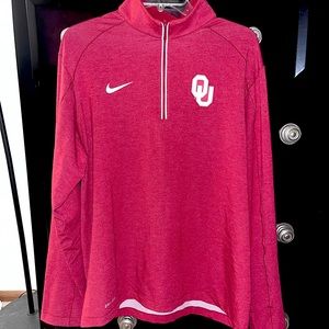 OU MENS NIKE PULLOVER NWT